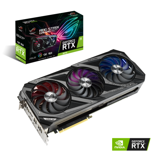 ASUS ROG STRIX GeForce RTX 3070 OC Edition 8GB GAMING 預訂 (ROG-STRIX-RTX3070-O8G-GAMING)