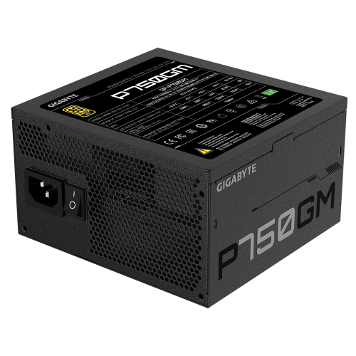 Gigabyte P750GM 750W Fully Modular Design 80 PLUS GOLD (Power Cord: UK)