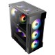 ABKONCORE T250 RGB CASE - 包含RGB FAN * 4