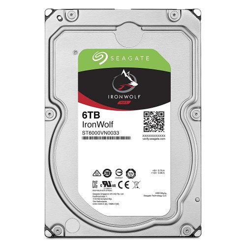 Seagate IronWolf 6TB SATA3 NAS HDD (ST6000VN0033)