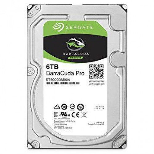 Seagate Barracuda® Pro ST6000DM004 6TB 7200rpm 256MB 3.5 Inch HDD