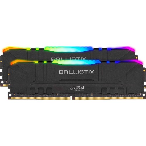 Crucial Ballistix 32GB DDR4 RGB (2 x 16GB) 3200MHz Gaming Memory RGB