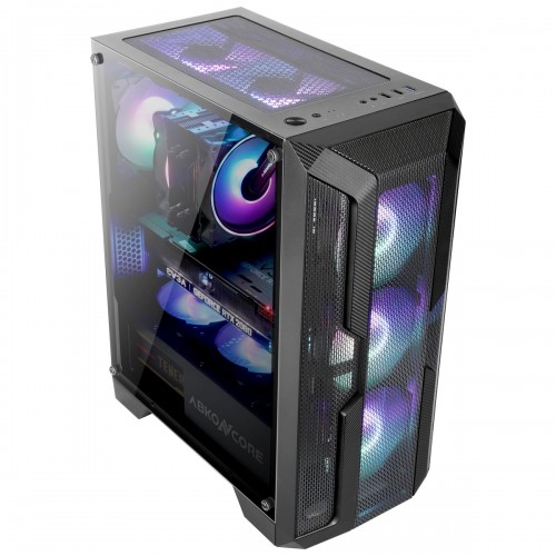 ABKONCORE H250X RGB CASE 包含RGB FAN * 4