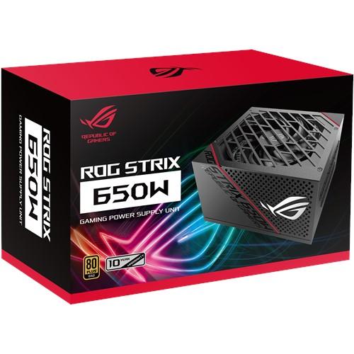 ASUS ROG STRIX GOLD - 650W 80 PLUS 金牌全模組線 10年保養